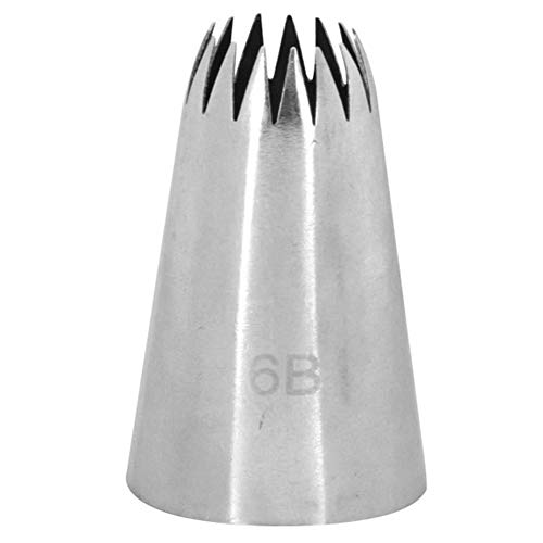 Bontannd 1 Piece French Fine Cut Star 6b Icing Piping Nozzles Cream Baking Pastry Cake Tip Decorating Tools von Bontannd