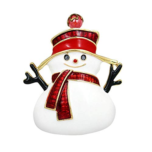 Bontannd Fabrik Direct Sale Rot Emaillierte Schneemann-brosche-pins Für Weihnachten in Goldfarbe Plattiert Bontannd Fabrik Direct Sale Rot Emaillierte Schneemann-brosche-pins Für Weihnachten in Goldfarbe Plattiert von Bontannd