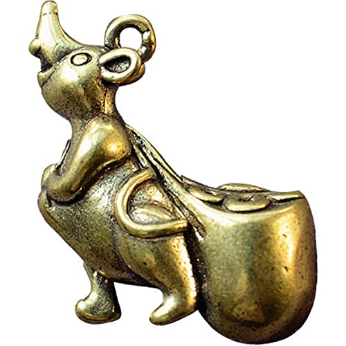 Bontannd Vintage Lucky Ratte Maus Statue Figur Messing Charme Rich Wealth Amulett Mini Los Home Decoration Bontannd Vintage Lucky Ratte Maus Statue Figur Messing Charme Rich Wealth Amulett Mini Los Home Decoration von Bontannd
