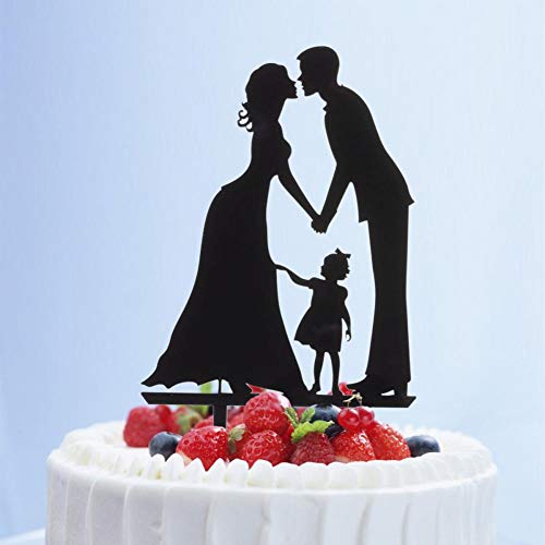 Wedding Cake Toppers Braut Und Bräutigam Hand in Hand Acryl Hochzeitstorte Topper Paar Silhouette Jahrestag Kuchen-Deckel Wedding Cake Toppers Braut Und Bräutigam Hand in Hand Acryl Hochzeitstorte Topper Paar Silhouette Jahrestag Kuchen-Deckel von Bontannd