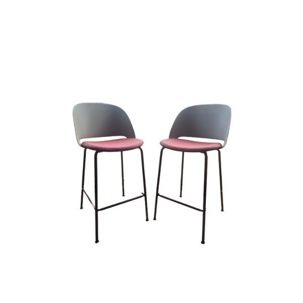 2er Set Barhocker aus Stahl, Bontempi von Bontempi