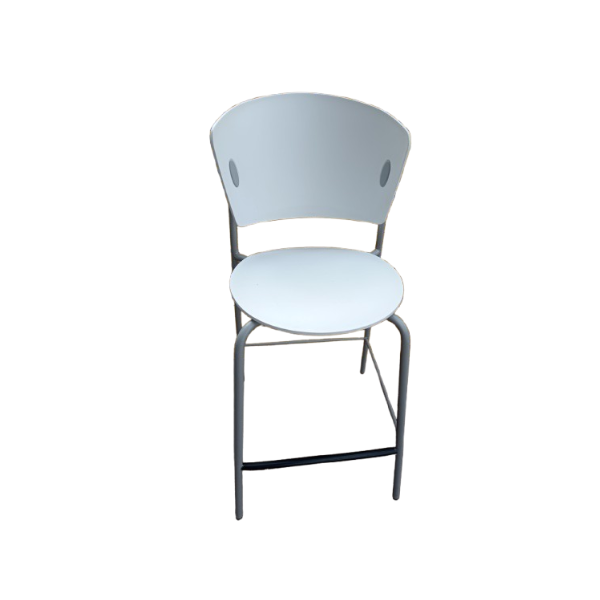 Hoher Barhocker Giò Weiß, Bontempi von Bontempi