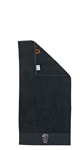 2er Set Handtücher mit Strassstein Applikation - Done Black Line Stone Krone Totenkopf Stern Mr Mrs - Doppelpack 50x100, Größe:Skull_B05, Done:Black 4203 2er Set Handtücher mit Strassstein Applikation - Done Black Line Stone Krone Totenkopf Stern Mr Mrs - Doppelpack 50x100, Größe:Skull_B05, Done:Black 4203 von Bonvionn
