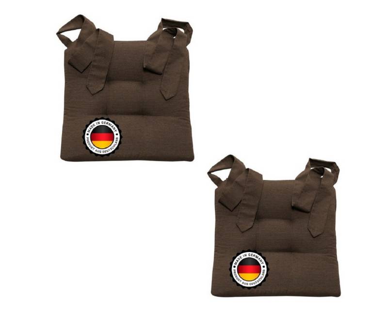 Bonvionn Stuhlkissen Zwei Schleifenband Auflage Polster Stuhl Stuhlauflage extra dick, extra dick Bonvionn Stuhlkissen Zwei Schleifenband Auflage Polster Stuhl Stuhlauflage extra dick, extra dick von Bonvionn