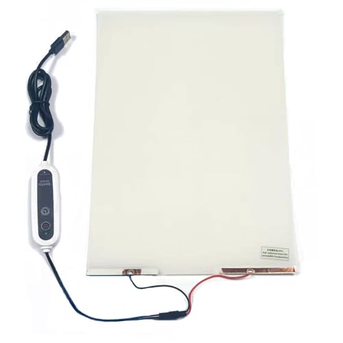 Bonxrdun Elektronische PDLC Smart Film A4 Probe PDLC umschaltbare Smart Film Elektrische Smart Glasfolie (21 cm x 29,7 cm) von Bonxrdun