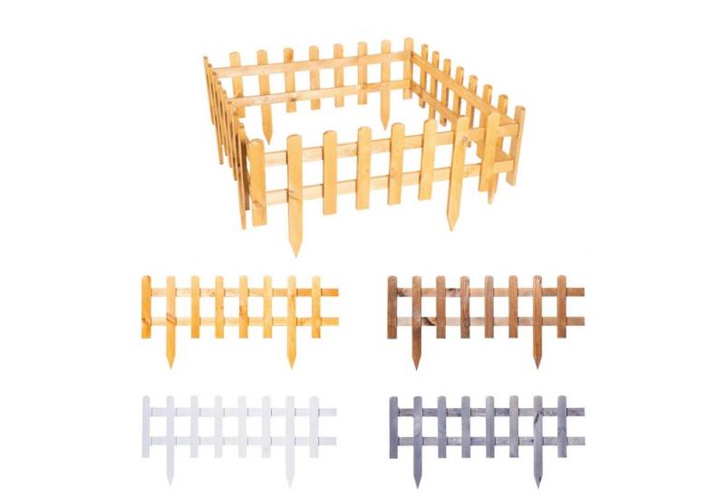 BooGardi Beetumrandung Steckzaun Holz, LxH: 59,5x30 cm, Einzelelement, 3 Höhen 2 Längen Beeteinfassung Beet Gartenzaun BooGardi Beetumrandung Steckzaun Holz, LxH: 59,5x30 cm, Einzelelement, 3 Höhen 2 Längen Beeteinfassung Beet Gartenzaun von BooGardi