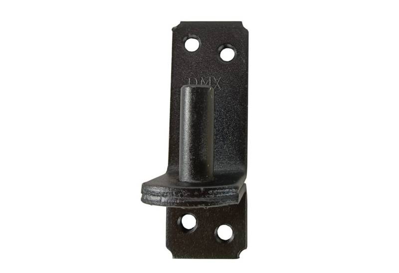 BooGardi Kloben Türkloben auf Platte (1 St., schwarz 10,4 x 3,5 x 4cm), Türscharnier Fenster Scharnier Plattenhaken Haken von BooGardi