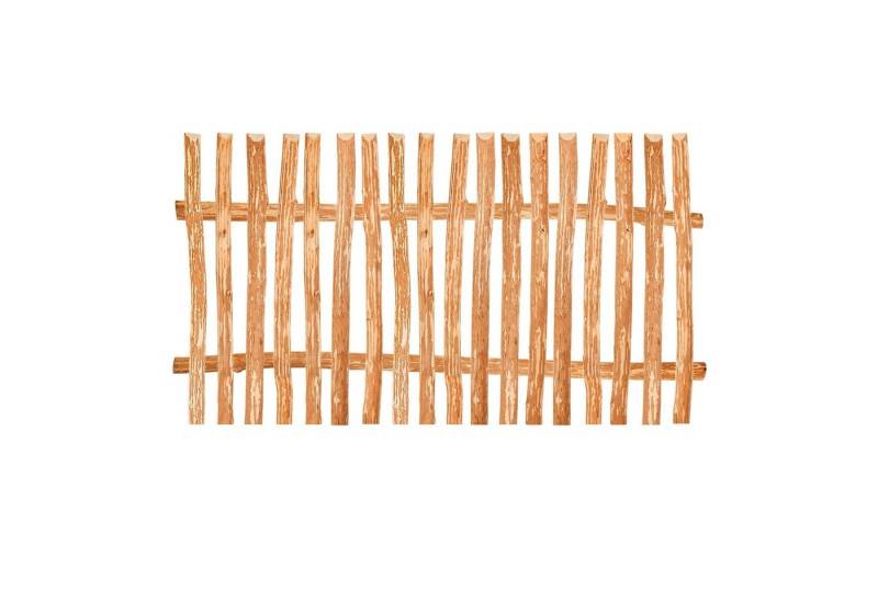 BooGardi Staketenzaun Gartenzaun Bausatz, (Höhe 50cm x Breite 90cm Lattenabstand 5-6cm), viele Größen Holzzaun Garten Lattenzaun Zaunfeld von BooGardi