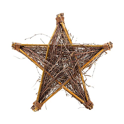 BooGardi Weidenstern 40 x 8 cm · Dekoration für Tür Tisch Fenster zur Adventszeit · Fensterdeko Wanddeko Türdeko von BooGardi