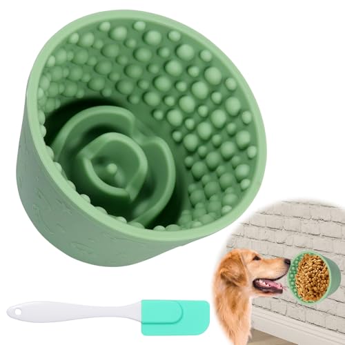 Booaee Anti Schling Napf Hund,Antischlingnapf Hunde Slow Feeder Hundenapf Silikon langsames Fressen Futternapf mit Saugnapf Schleckmatte Hund Katze für Kleine Bis Mittel Große Hunde Katze Booaee Anti Schling Napf Hund,Antischlingnapf Hunde Slow Feeder Hundenapf Silikon langsames Fressen Futternapf mit Saugnapf Schleckmatte Hund Katze für Kleine Bis Mittel Große Hunde Katze von Booaee
