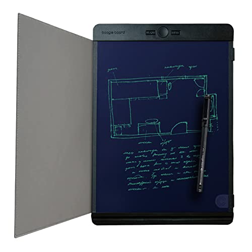 Boogie Board Tafel Smart Notebook Brief Größe - Inklusive Tafel-Smart Pen Stylus, Briefgröße (21,6 x 27,9 cm) wiederverwendbares Notebook & Smart Template von Boogie Board