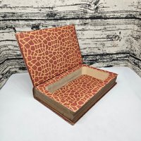 Zoologie Buchbox Tresor Vintage Geheime Geheimbox von BookEndDesigns