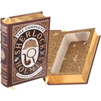 Hohlbuchtresor - Sherlock Holmes Von Sir Arthur Conan Doyle | Ledergebunden | Magnetverschluss von BookRooks