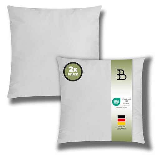 Bookiepad Kissenfüllung 50x50 (2er Set 50x50 cm) von Bookiepad