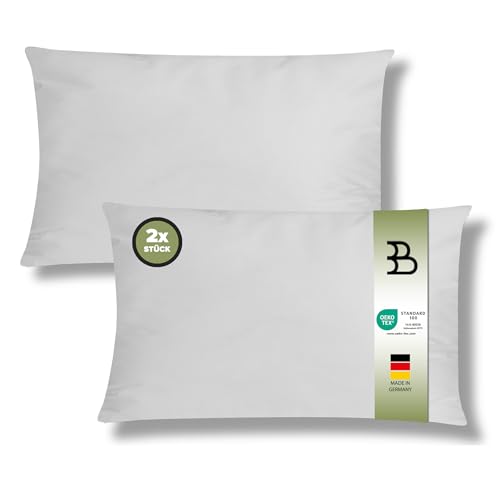 Kissenfüllung 60x40 (2er Set 60x40 cm) von Bookiepad