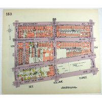 Original 1929 Karte - Crown Heigts & E Flatbush Montgomery To Ny Av Brooklyn Nach Albany + Nostrand Marcey Von Myrtle Flushing von BooksMapsandStuff