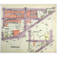 Original 1929 Karte Von Se Crown Heights - Schenectady Rochester Aves Eny Ave To + Ralph St Johns von BooksMapsandStuff
