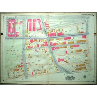 Riesige Antike Karte Von Bronx Ny - E 147. Bis 156Th St, Brook Zu Robbins. Gedruckt Im Jahr 1900 Hyde & Co. Garantiertes Original von BooksMapsandStuff