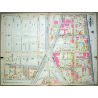 Riesige Antike Karte Von Bronx Ny - E 163rd Bis 167Th St Morris Zu Third. Gedruckt Im Jahr 1900 Hyde & Co. Garantiertes Original von BooksMapsandStuff