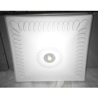 Deckenleuchte Große Vintage Mattierte Art Deco Kringelabdeckung Auf 2 Arm - 15Inch von BooksShop