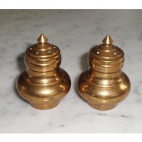 Thaibron Messing Bronze Metall 2 1/4 Zoll Salz Und Pfefferstreuer Set von BooksShop