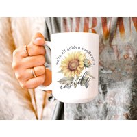 Tasse Sonnenblume Farmhouse Geschirr - Cottagecore Sunflower Mug Kaffeetasse Vintage Stil Coffee Garten Liebhaber Geschenk von wodieLIEBElebt