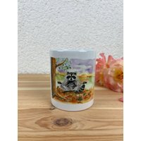 Tasse Meditation, Namasté Für Yogafreunde Und Alle Die Waschbären Gerne Haben, Lieblingstasse Den Schreibtisch Oder Frühstückstisch von BooksundBilder