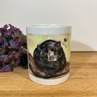 Tasse Mit Bär, Kaffeetasse Oder Teebecher Gemütlichem Bären-Motiv, Toll Für Den Schreibtisch, Als Geschenk Mitbringsel Geeignet Tasse Mit Bär, Kaffeetasse Oder Teebecher Gemütlichem Bären-Motiv, Toll Für Den Schreibtisch, Als Geschenk Mitbringsel Geeignet von BooksundBilder