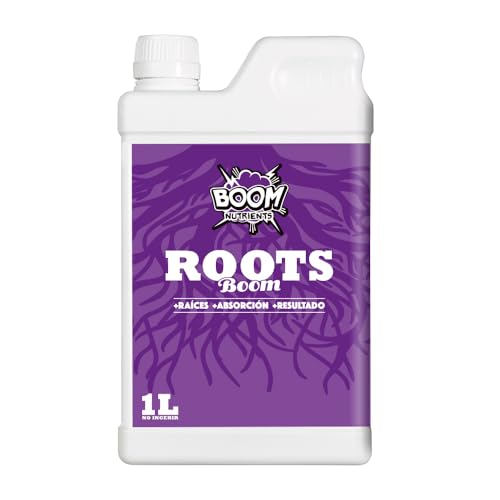 Boom Nutrients | Dünger und Wurzelstimulator für Marihuana/Potent Root Booster | Roots Boom (1L) von Boom Nutrients