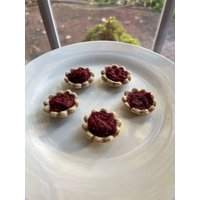 Cranberry Pies - Festtags-Leckereien Für Kleine Haustiere, Thanksgiving-Torten Hasen, Cranberry-Leckereien Kaninchen, Cranberry-Torte Haustiere von BoomThatsArt