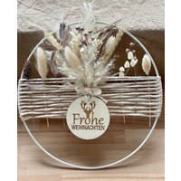 Advent, Flower-Hoop, Trockenblumenring, Metallring, Winter Weihnachten Frohe Weihnachten/Merry Christmas Natur/Roségold Advent, Flower-Hoop, Trockenblumenring, Metallring, Winter Weihnachten Frohe Weihnachten/Merry Christmas Natur/Roségold von BoomaFlowers22