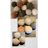 Makramee-Christbaumkugel, Einzeln, 3Er, 6Er, 9Er, Advent, Weihnachten, Boho, Deko Makramee-Christbaumkugel, Einzeln, 3Er, 6Er, 9Er, Advent, Weihnachten, Boho, Deko von BoomaFlowers22