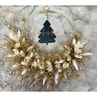 Trockenblumenkranz/Dryflowerhoop Weihnachts-/ Winterkranz, Acryl - Oder Holzschild Trockenblumenkranz/Dryflowerhoop Weihnachts-/ Winterkranz, Acryl - Oder Holzschild von BoomaFlowers22