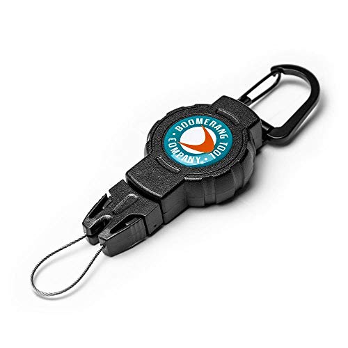BOOMERANG TOOL COMPANY Einziehbarer Angelgurt, Schwarz von Boomerang Tool Company