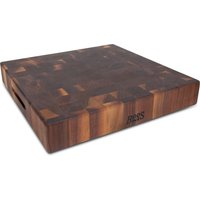 Boos Blocks Black Walnut Hackblock 46x46x7,5 cm - Walnuss-Stirnholz von Boos Blocks