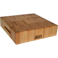 Boos Blocks Prep Blocks Hackblock 31x31x7,5 cm - Ahorn-Stirnholz von Boos Blocks