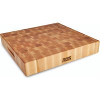 Boos Blocks Prep Blocks Hackblock 46x46x7,5 cm - Ahorn-Stirnholz von Boos Blocks
