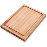 Boos Blocks Pro Chef-Groove Schneidebrett 51x38x4 cm mit Saftrille - Ahornholz von Boos Blocks