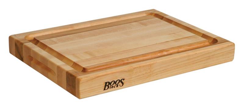 Boos Blocks Schneidebrett Pro Chef-Groove, Ahorn, Holz von Boos Blocks
