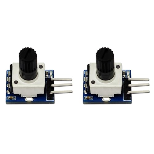 Booso 2X Kleiner Servomotor ESC-Tester PWM-Steuerung Mini DIY Brushless-Lüfter Modellflugzeug-Motordrehzahlregler von Booso