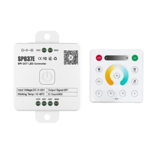 Booso AND-SP637E SPI DC5-24V Dual Controller mit AND- Fernbedienung Unterstützung 2.4G Touch-Fernbedienung Booso AND-SP637E SPI DC5-24V Dual Controller mit AND- Fernbedienung Unterstützung 2.4G Touch-Fernbedienung von Booso