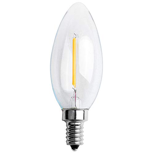 Booso Dimmbare E12 2 Watt Cob Kerze Flamme Glüh Faden Glüh Lampe Lampe 10 X 3,5 cm Booso Dimmbare E12 2 Watt Cob Kerze Flamme Glüh Faden Glüh Lampe Lampe 10 X 3,5 cm von Booso