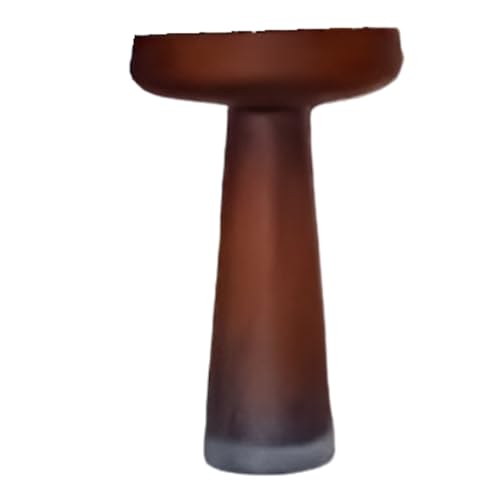 Booso Kleine Luxusvase Aus Milchglas, Blumen- und Trockenblumenvase, Blumenarrangement, Wohnzimmerdekoration von Booso