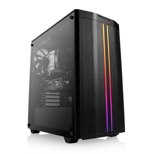 Boost Boxx Amazon Exclusive Gaming PC mit AMD Ryzen 5 5600 6x3500 MHz, 1000 GB M.2 PCIe SSD, 16 GB DDR4-RAM, NVIDIA GeForce RTX 4060 Ti, HDMI, DisplayPort, USB 3.2, Advanced M10590A von Boost Boxx