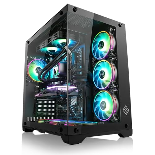 Boost Boxx Gaming PC mit Intel Core i7-13700F 8x2100 MHz, 1000 GB M.2 SSD, 16 GB DDR5-RAM, NVIDIA GeForce RTX 4060, GIGABYTE Mainboard, HDMI, DisplayPort, USB 3.2, Basic M10460 von Boost Boxx