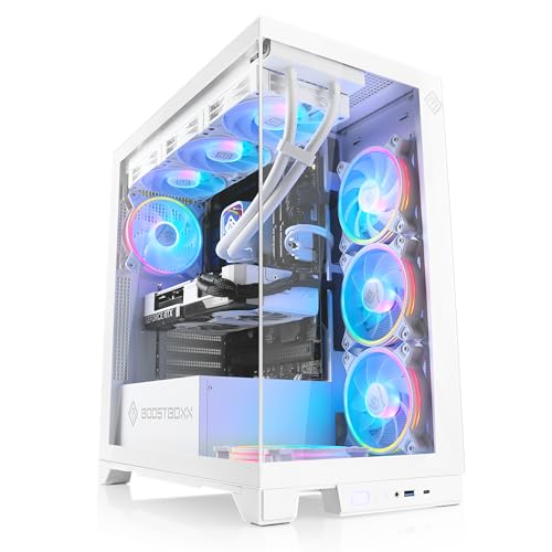 Gaming PC mit AMD Ryzen 9 7900X 12x 4700 MHz, 2000 GB M.2 SSD, 32 GB DDR5-RAM, NVIDIA GeForce RTX 4070, ASUS Mainboard, USB 3.2, Advanced M10770 von Boost Boxx