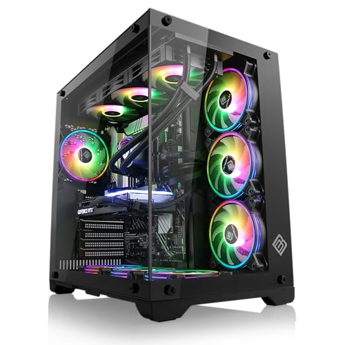 Gaming PC mit Windows 11 Home, Intel Core i9-14900KF 8X 3200 MHz, 4000 GB M.2 SSD, 96 GB DDR5-RAM, GeForce RTX 4070 Ti, ASUS Mainboard, USB 3.2, M11220H von Boost Boxx