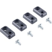 B wl 7024 Wandlasche Polycarbonat V0 Graphitgrau (ral 7024) 4 St. - Bopla von Bopla