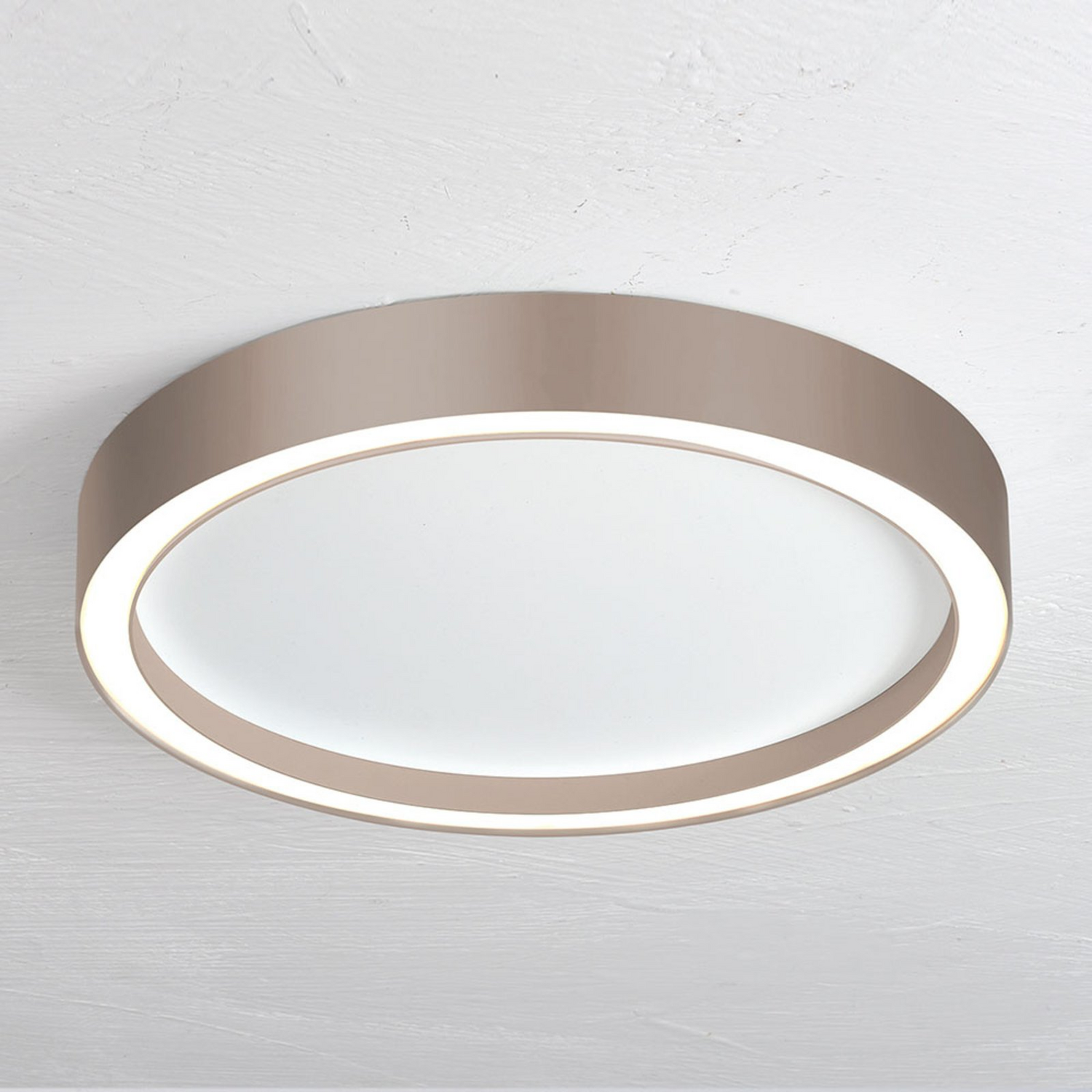 B-Ware Bopp Aura Led Deckenleuchte Lampe Deckenlampe ø 30cm Weiß Taupe von Bopp