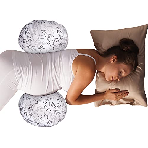 Boppy Side Sleeper Pregnancy Pillow, Gray Falling Leaves Boppy Side Sleeper Pregnancy Pillow, Gray Falling Leaves von Boppy